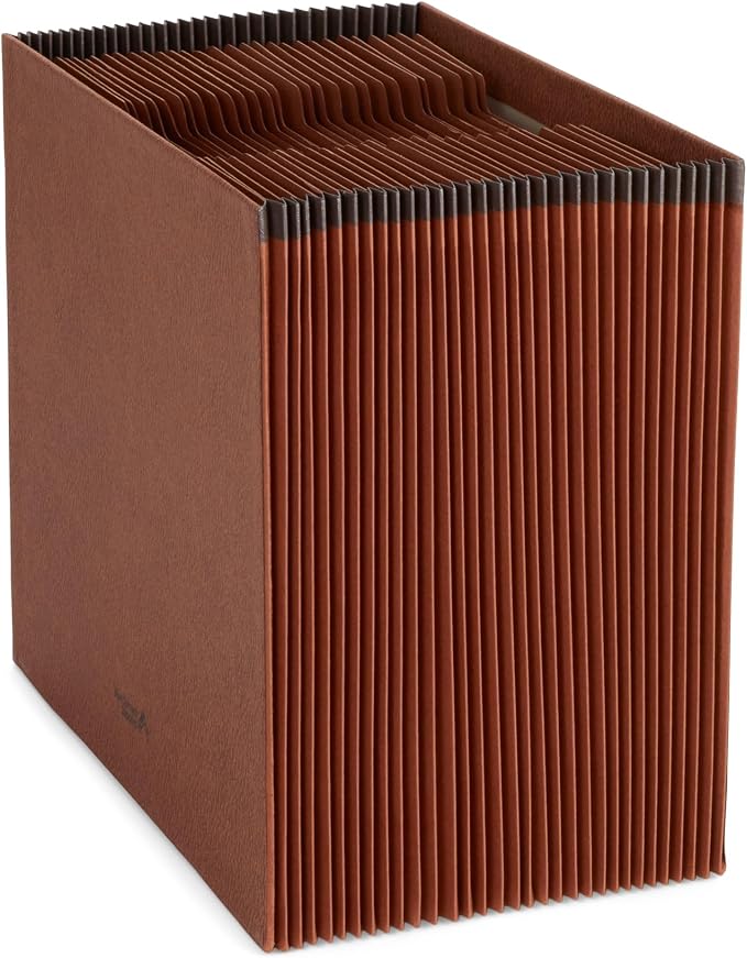 Blue Summit Heavy Duty Accordion File Organizer, Expanding File, Open Top - Image 3