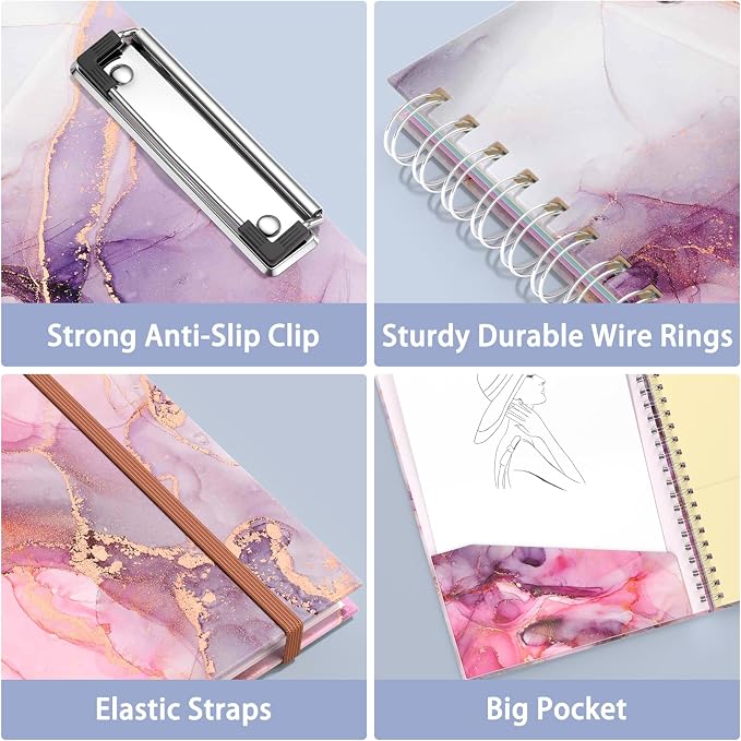 Rimilak Spiral Clipboard Folio - Image 5