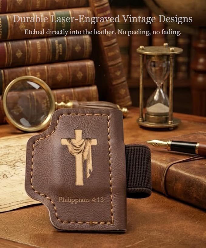 3-Pack Magnetic Leather Bookmarks - Image 4