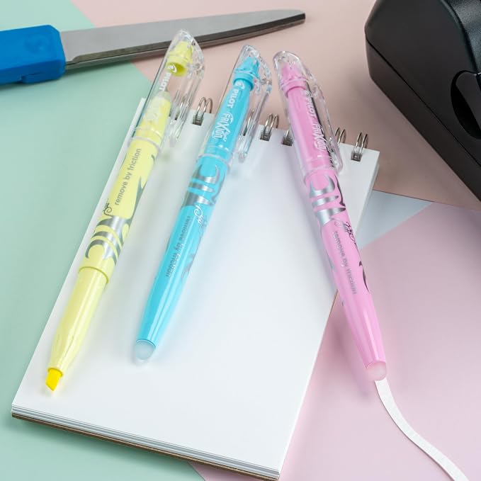 Pilot FriXion Light Pastel Collection Erasable Highlighters, Chisel Tip - Image 2