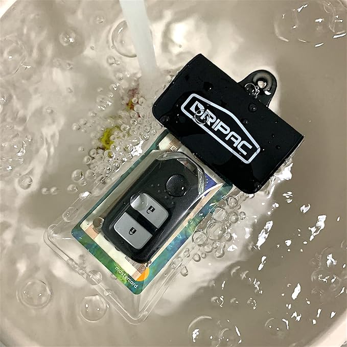 DRIPAC Waterproof Car Key FOB Case Waterproof Wallet Waterproof Holder Pouch - Image 8