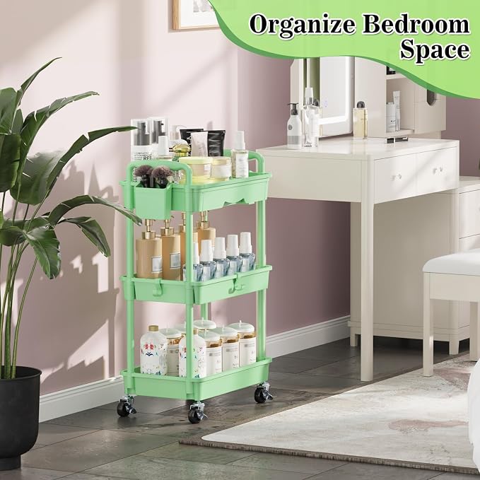 SUNALLY 3-Tier Rolling Cart - Image 7