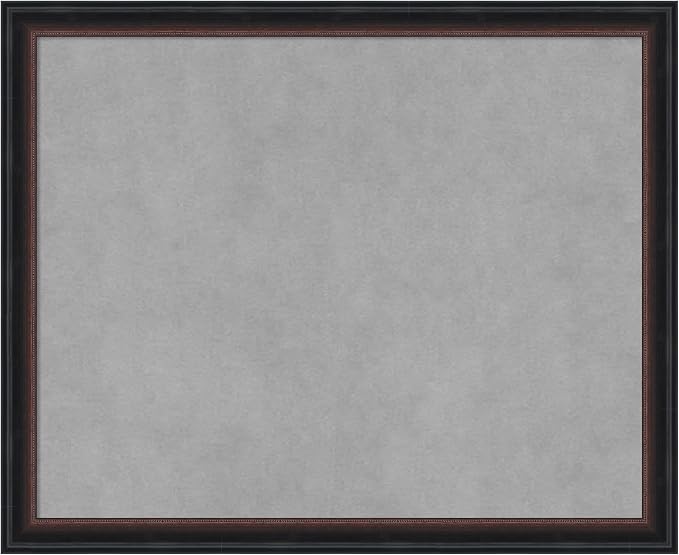 Amanti Art Black Framed Magnetic Board 18x22 Small Vision Board by AmantiArt