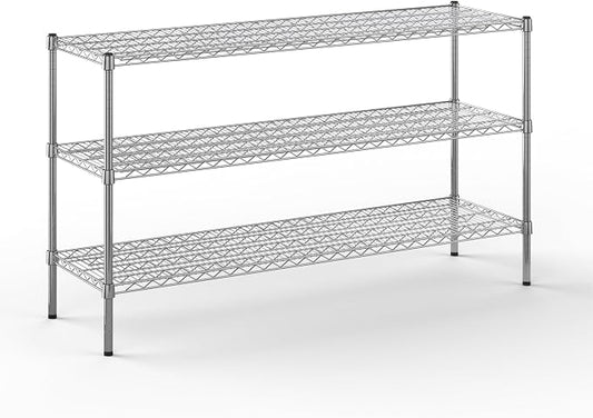 Regal Altair 18" Deep x 60" Wide x 34" Height Wire Shelving Kit | 3-Tier | NSF by Regal+Altair