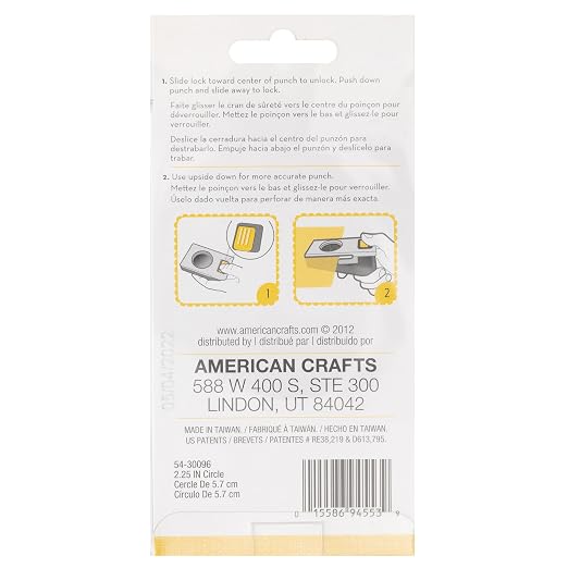 EK Tools Large Circle Crafting Punch, 2.25 inch, - Image 3