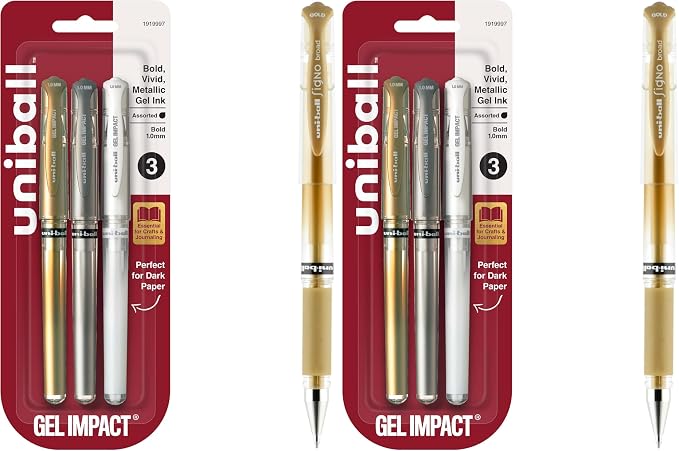 uniball Signo Gel Impact Pens, Bold Point by uni-ball