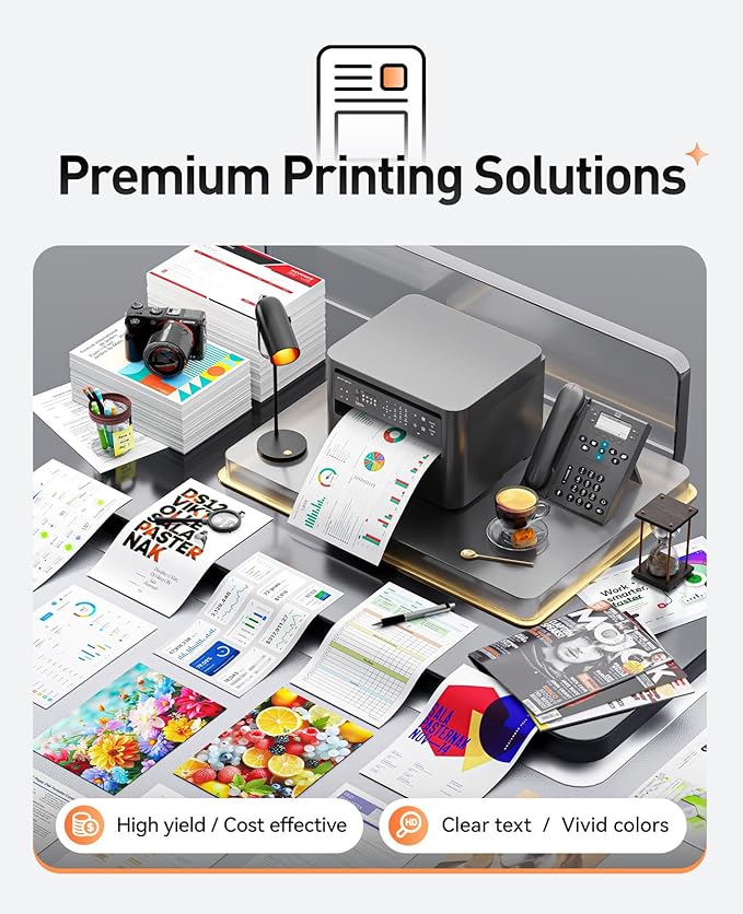 63XL Ink Cartridges 2 Pack High Yield with Chip Replacement for HP 63 63xl Ink Compatible with HP Officejet 3830 4650 4655 5255 5258 5200 Envy 4510 4512 4520 4650 Deskjet 2130 2132 3630 3634 Printer-DeskLoop Office