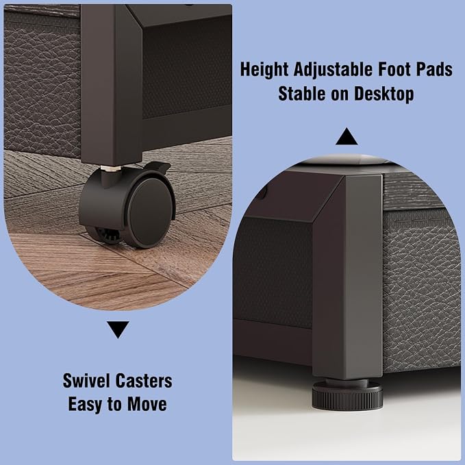 VENNQD 2-Tier Desktop Printer Stand - Image 6