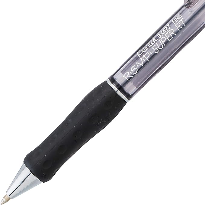 Pentel RSVP Super RT Ballpoint Pen, Fine Line, 2-Pk - Image 4