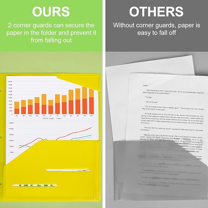 EOOUT Plastic Folders 24pcs - Image 7