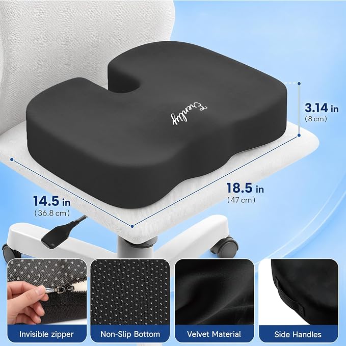 2 Pack Seat Cushion for Office Chairs - Image 8
