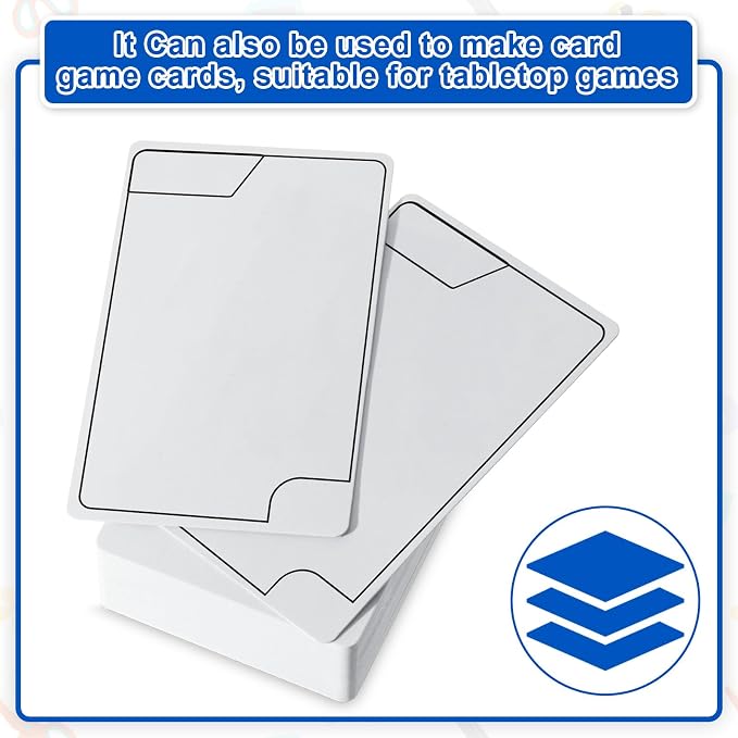 Harloon 100 Pcs Dry Erase Index Cards 3 x 5 Inch Laminated Reusable Dry Erase - Image 5