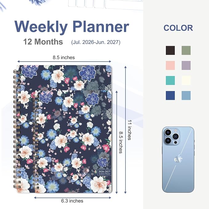 Planner 2026-2027, Weekly and Monthly Academic Planner, July 2026 - Image 2