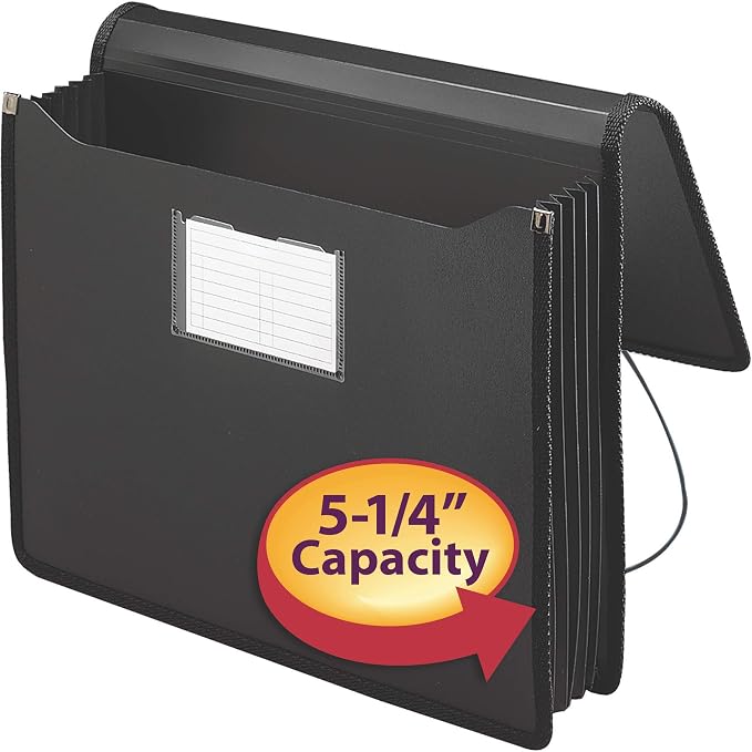 Smead Poly Wallet, Accordion File Organizer - Image 5