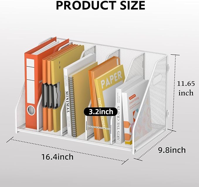 SUPEASY Binder Organizer, Magazine File Holder - Image 3