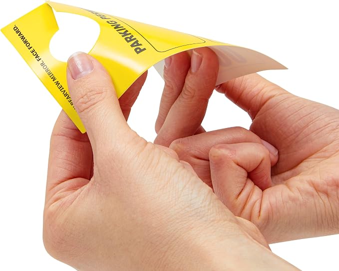 Juvale Rectangular Parking Permit Hang Tags - Image 5