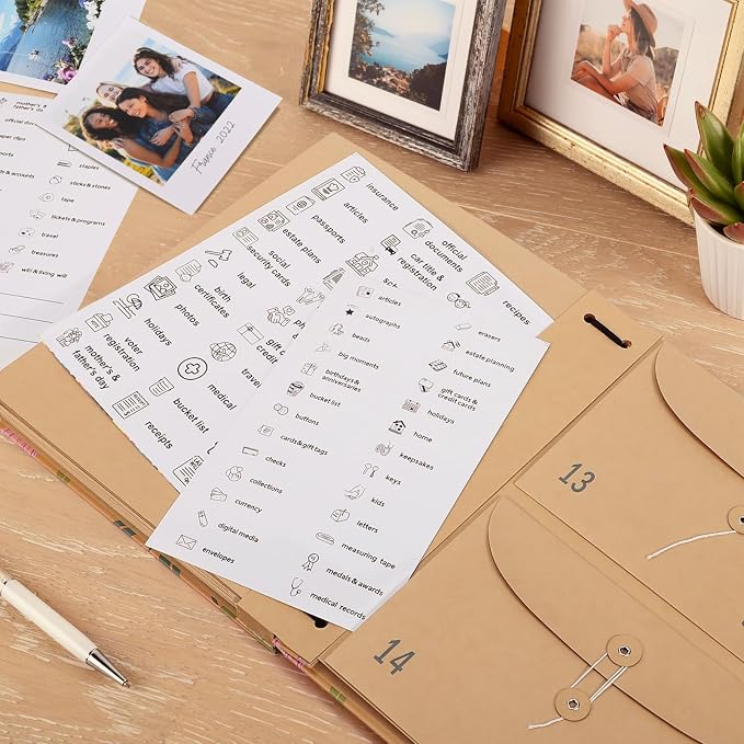 Important Document Organizer, Expanding File Folder - Image 6