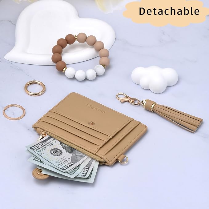 BAOSIWA Silicone Bracelet Keychain Wallet - Image 6
