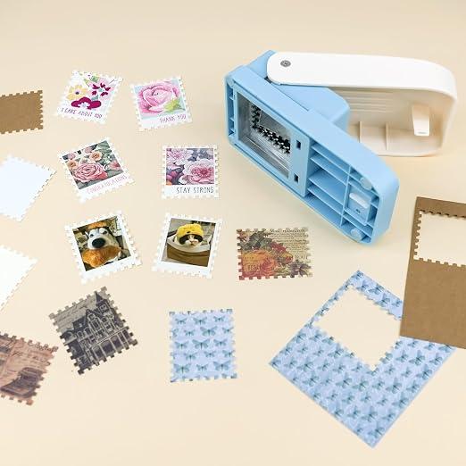 Large Stamp Punch, 2.5x2.1inch Extra Large Postage Stamps Punch, Stamps Maker - Image 3