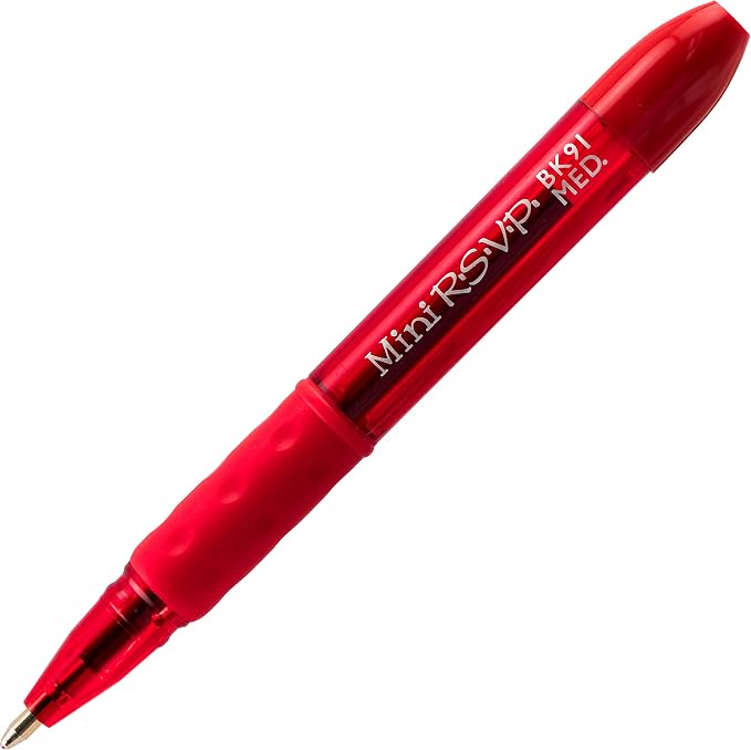 Pentel RSVP Mini Ballpoint Pen, Medium Line, 12 pack - Image 3