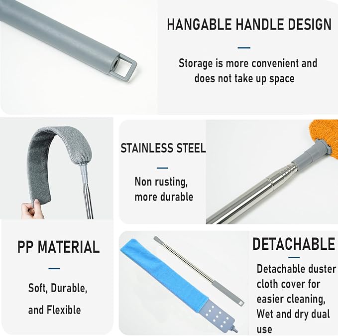 Retractable Gap Dust Cleaner Brush - Image 3