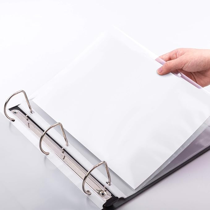 Amazon Basics Durable Clear Sheet Protectors - Image 4