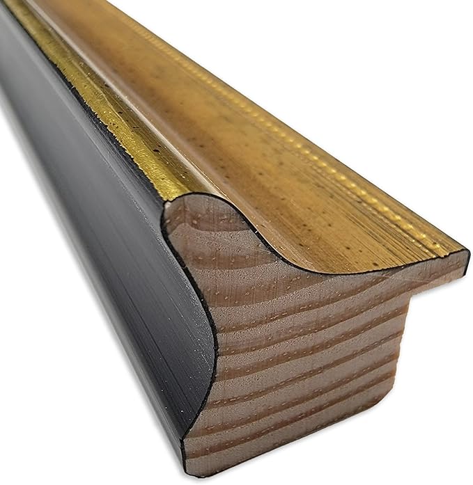 Amanti Art Black Cork Board for Wall, 18x26 Vision Board with Gold Wood Frame, Medium Corkboard Office Decor for Home Organization, Casual Corkboard Pinboard to display items for home organization-DeskLoop Office