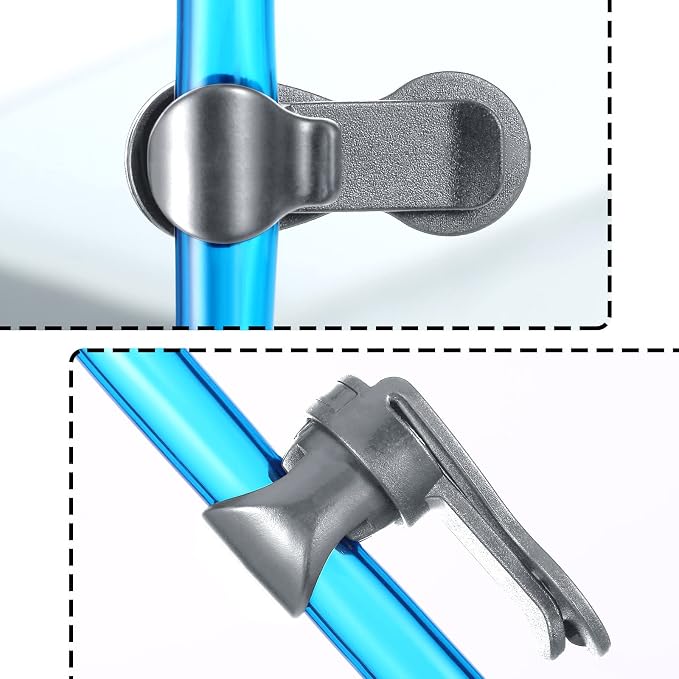 Moxweyeni 3 Pcs Bladder Clip Water Tube Hydration Hose Magnetic Clip Military - Image 5