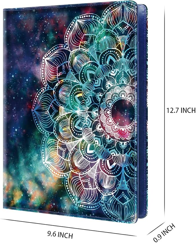 Business Portfolio Folder for Men Women, Padfolio Cover, - Image 3