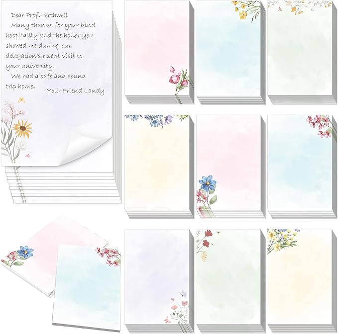 Spiareal 100 Pcs Blank Note Cards Blank Decorative Notecards Index Cards Bulk by Spiareal