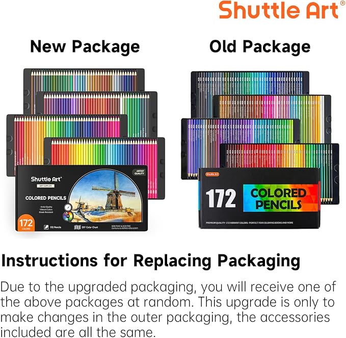 Shuttle Art 172 Colored Pencils - Image 9