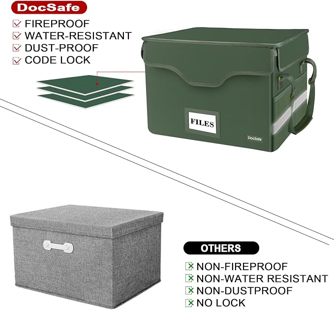 DocSafe Fireproof Document Box - Image 6