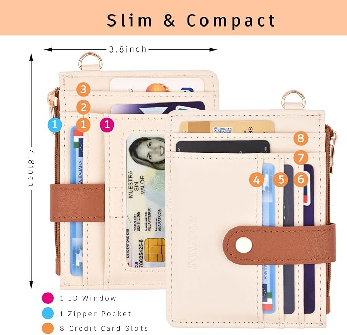 BAOSIWA Silicone Bracelet Keychain Wallet - Image 2
