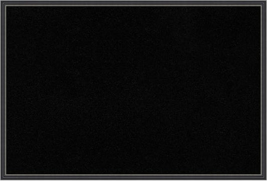 Amanti Art Black Cork Board for Wall, 25x37 Vision Board with Black Wood Frame, Large Corkboard Office Decor for Home Organization, Traditional Corkboard Pinboard to Display Items for Home-DeskLoop Office