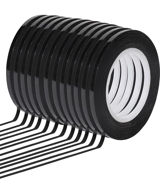 Mr. Pen- Whiteboard Tape, 12 Rolls, 1/8 Inch, Custom Whiteboard Lines, by MrPen