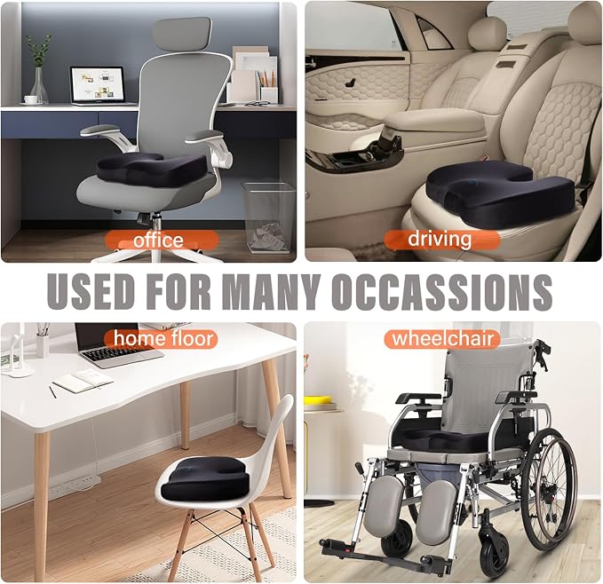 WAOAW Seat Cushion, Office Chair Cushions Butt Pillow - Image 6