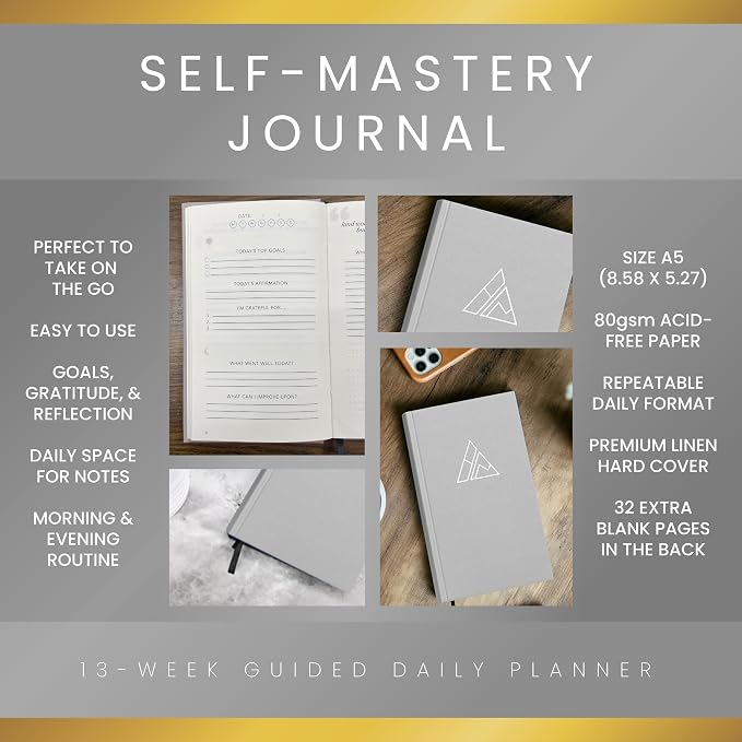 Self-Mastery Journal for Men - Image 3