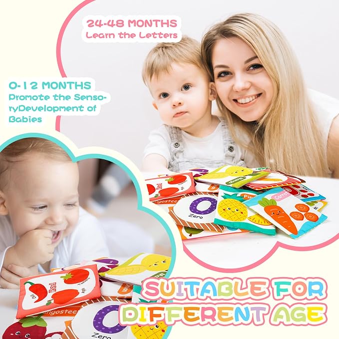Jollybaby Reusable Soft Flash Cards - Image 4