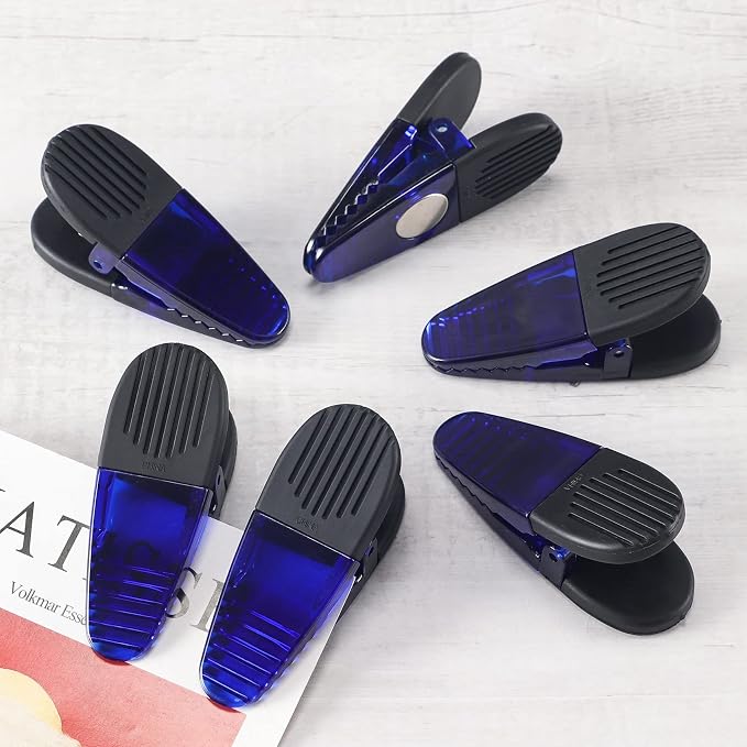 3-1/4" Length Plastic Refrigerator Magnet Clips Set - Image 5