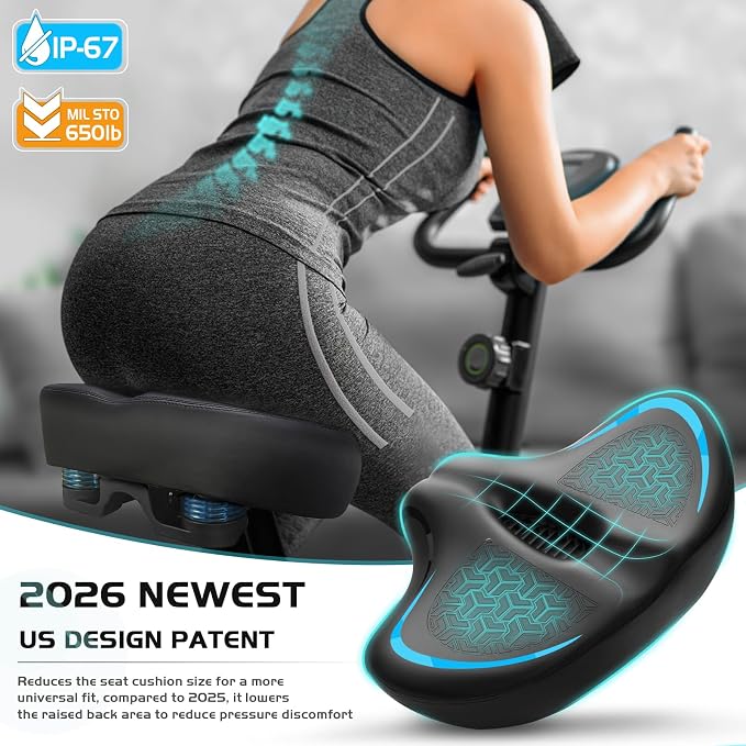 Noseless Bike Seat Cushion for Men & Women - Image 3