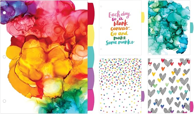 Avery + Amy Tangerine Designer Collection Big Tab Dividers - Image 2