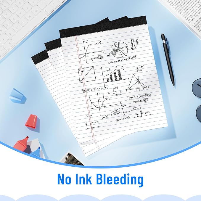 2pcs Legal Pads 8.5 x 11, Notepads 8.5 x 11 Inch, Memo Pads, Perforate Legal - Image 6