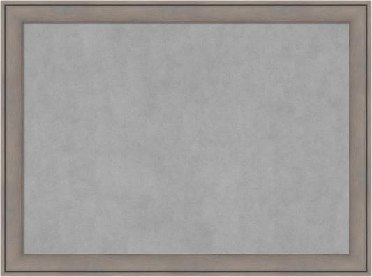 Amanti Art Grey Framed Magnetic Board 23x31 Medium Vision Board by AmantiArt