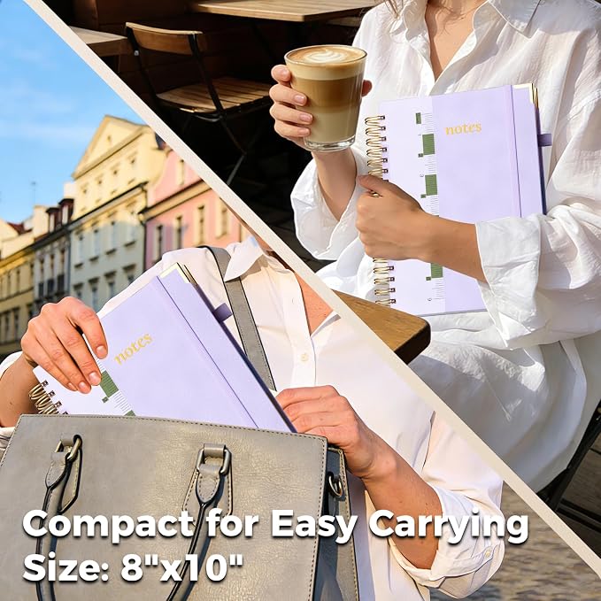 Line Hardcover Spiral Notebook - Image 8