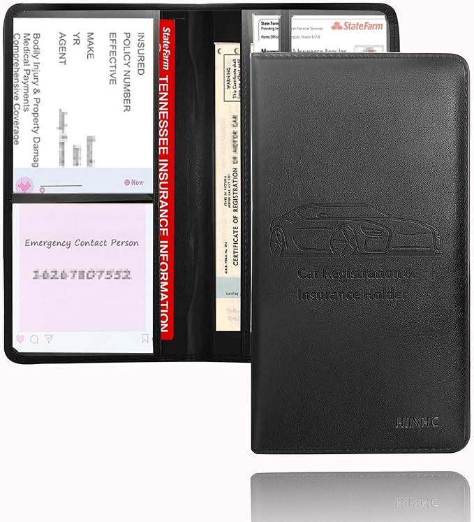 Car Registration and Insurance Card Holder by HIIXHC