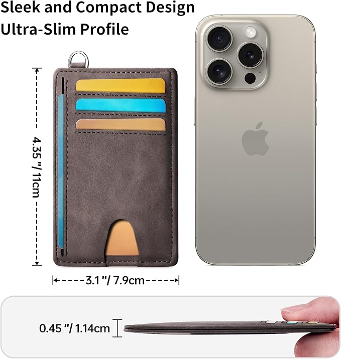 Mayski Slim Wallet, Credit Card Holder - Image 7