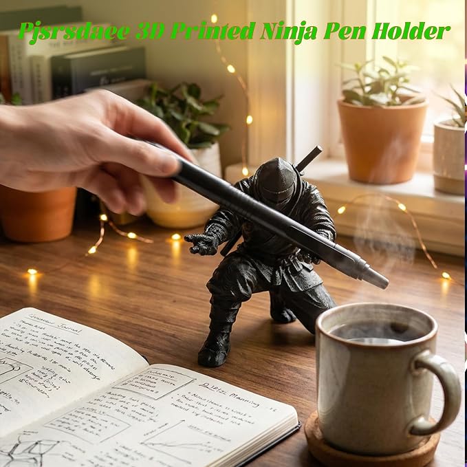 3D Printed Ninja Pen Holder - Image 2