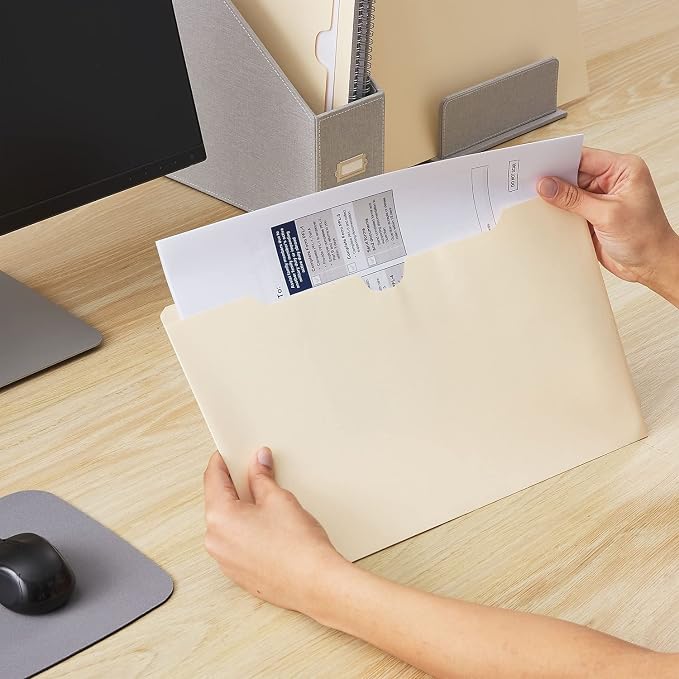 Staples Jacket File Folders, Legal Size, Durable Pocket Design - Image 7