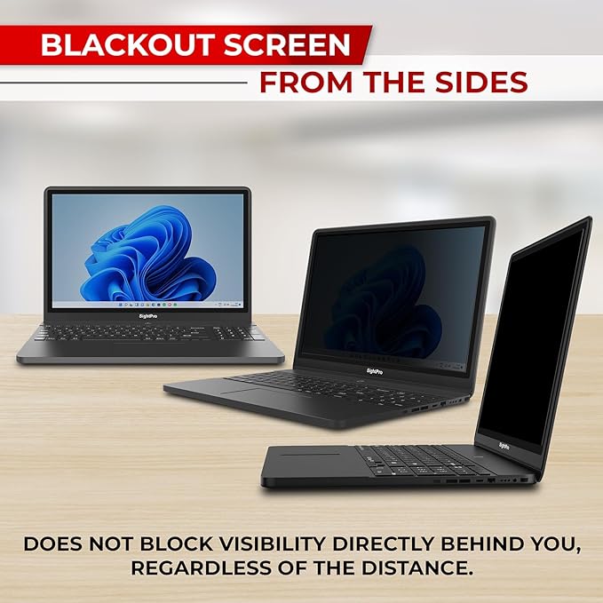 SightPro 14 Inch 16:9 Laptop Privacy Screen Filter - Image 5
