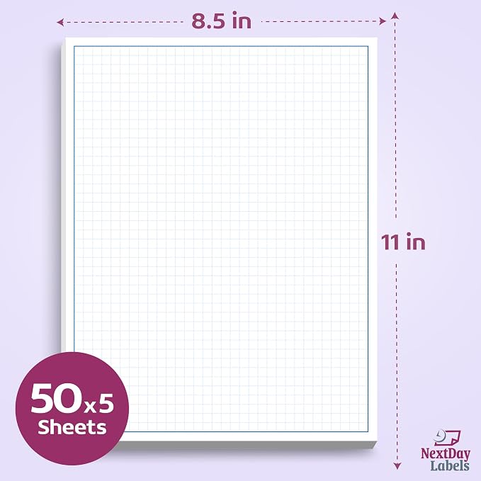 Graph Paper Pad for Blueprint Drawings, Engineering Drawing, and Planning - Image 2